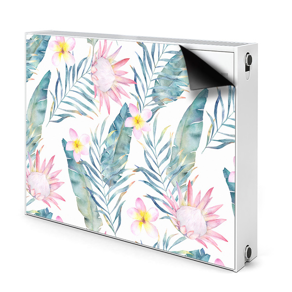 Heizkörperverkleidung magnet Hellrosa blumen