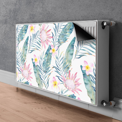 Heizkörperverkleidung magnet Hellrosa blumen