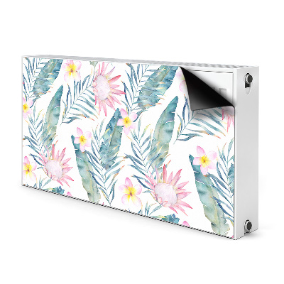 Heizkörperverkleidung magnet Hellrosa blumen