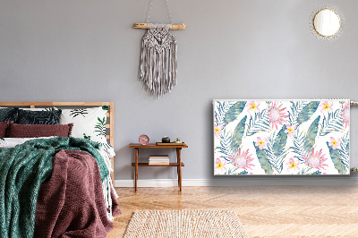 Heizkörperverkleidung magnet Hellrosa blumen