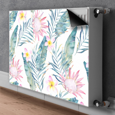 Heizkörperverkleidung magnet Hellrosa blumen