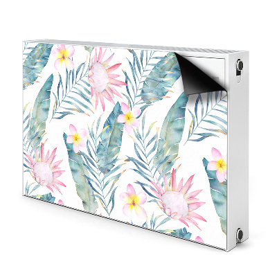 Heizkörperverkleidung magnet Hellrosa blumen
