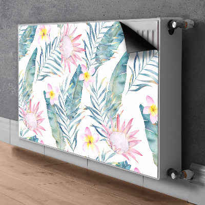 Heizkörperverkleidung magnet Hellrosa blumen
