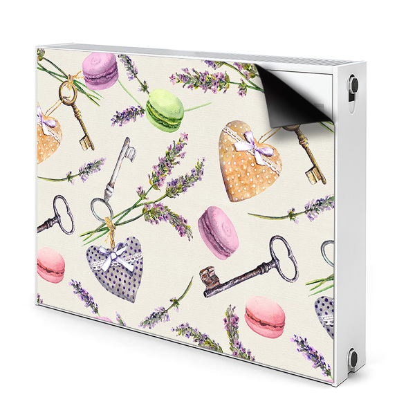 Magnet Heizkörperverkleidung Herzen und lebkuchen