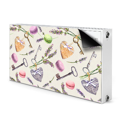 Magnet Heizkörperverkleidung Herzen und lebkuchen