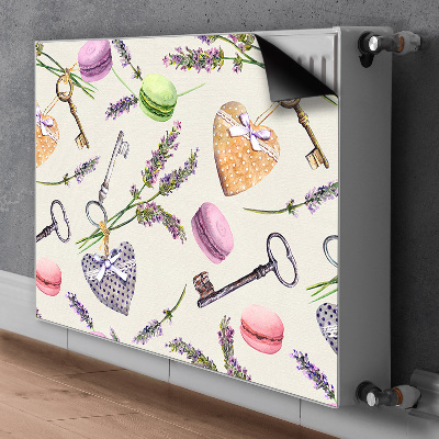 Magnet Heizkörperverkleidung Herzen und lebkuchen