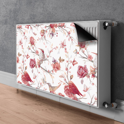 Magnet Heizkörperverkleidung Rote vögel