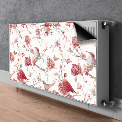 Magnet Heizkörperverkleidung Rote vögel