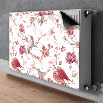 Magnet Heizkörperverkleidung Rote vögel