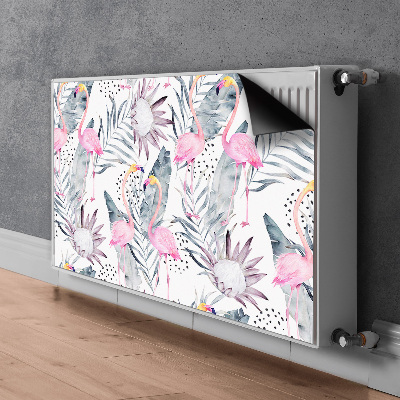 Heizkörperverkleidung magnetisch Flamingos