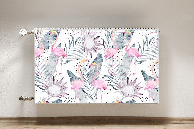 Heizkörperverkleidung magnetisch Flamingos