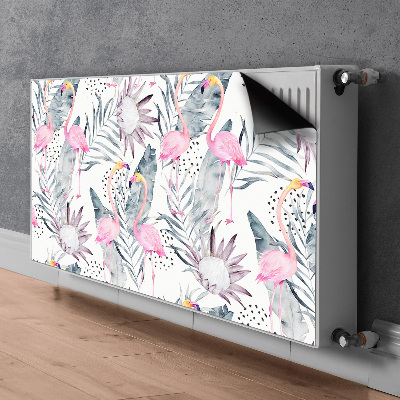 Heizkörperverkleidung magnetisch Flamingos