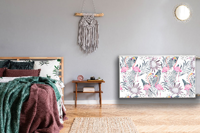 Heizkörperverkleidung magnetisch Flamingos