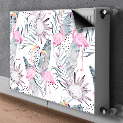 Heizkörperverkleidung magnetisch Flamingos