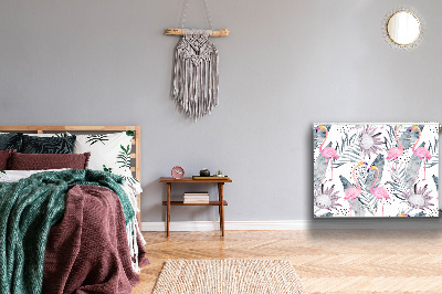 Heizkörperverkleidung magnetisch Flamingos