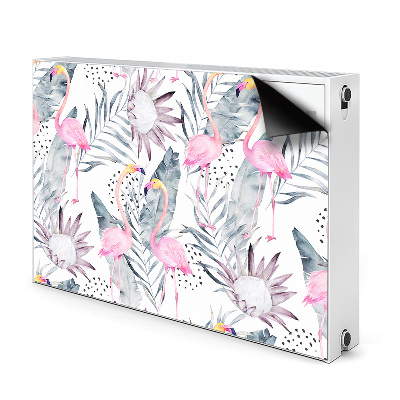 Heizkörperverkleidung magnetisch Flamingos
