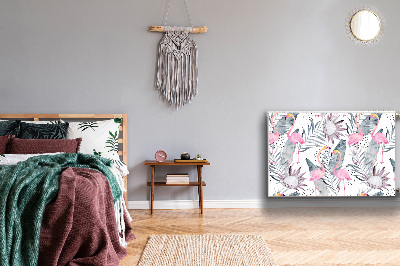Heizkörperverkleidung magnetisch Flamingos