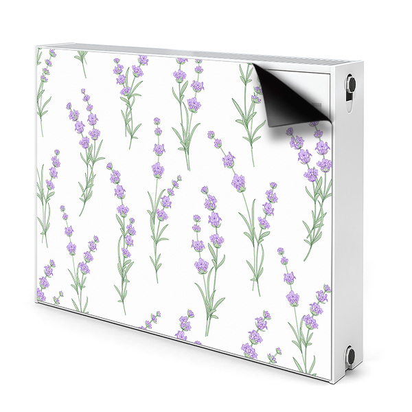 Heizkörperverkleidung magnet Lavendelblumen