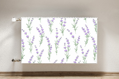 Heizkörperverkleidung magnet Lavendelblumen