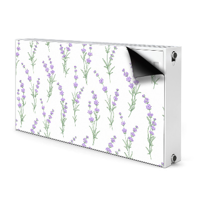 Heizkörperverkleidung magnet Lavendelblumen