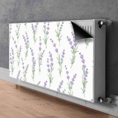 Heizkörperverkleidung magnet Lavendelblumen