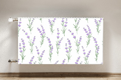 Heizkörperverkleidung magnet Lavendelblumen