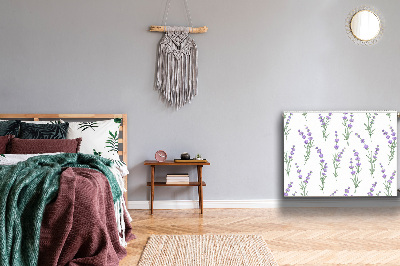 Heizkörperverkleidung magnet Lavendelblumen
