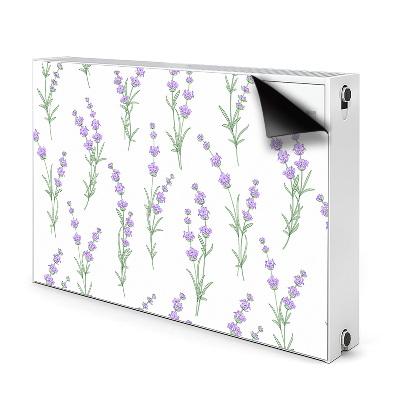 Heizkörperverkleidung magnet Lavendelblumen