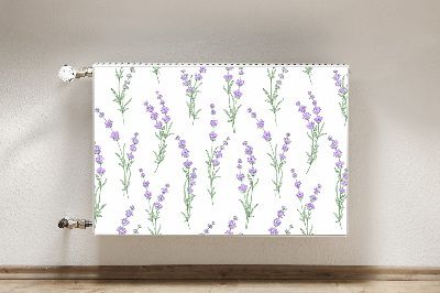 Heizkörperverkleidung magnet Lavendelblumen