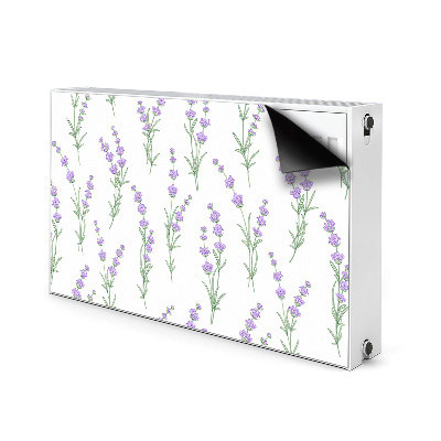 Heizkörperverkleidung magnet Lavendelblumen