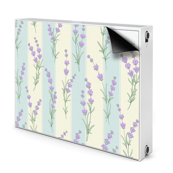 Heizkörperverkleidung magnet Lavendelblumen
