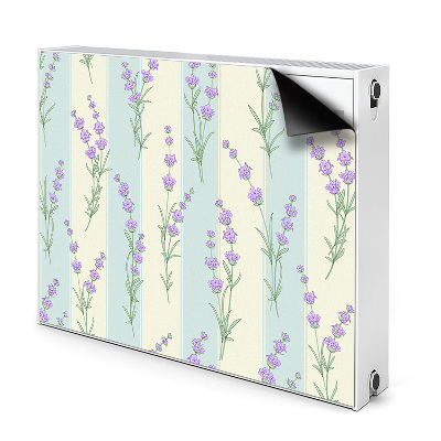 Heizkörperverkleidung magnet Lavendelblumen