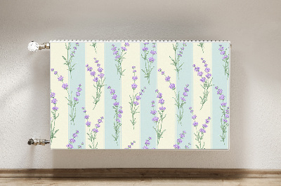 Heizkörperverkleidung magnet Lavendelblumen