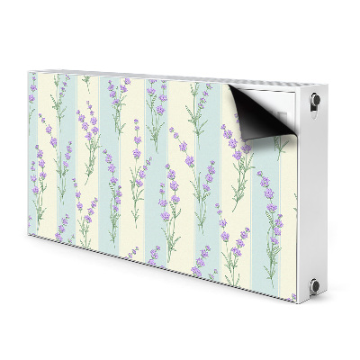 Heizkörperverkleidung magnet Lavendelblumen