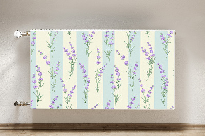 Heizkörperverkleidung magnet Lavendelblumen