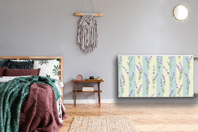 Heizkörperverkleidung magnet Lavendelblumen