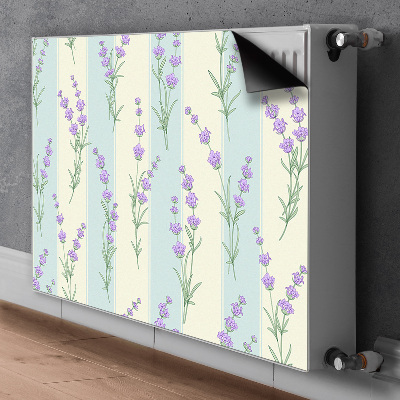 Heizkörperverkleidung magnet Lavendelblumen