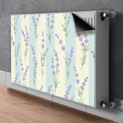 Heizkörperverkleidung magnet Lavendelblumen