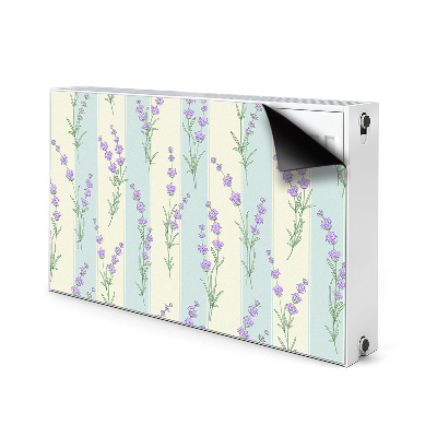 Heizkörperverkleidung magnet Lavendelblumen