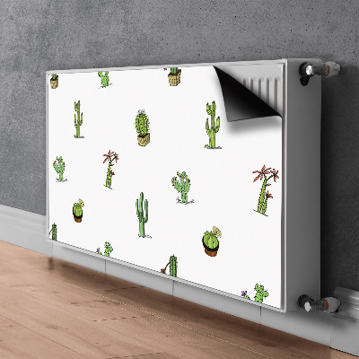 Heizkörperverkleidung magnet Kakteen