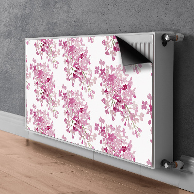 Magnet Heizkörperverkleidung Pinke blumen