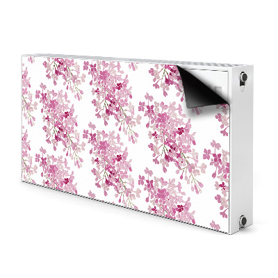 Magnet Heizkörperverkleidung Pinke blumen