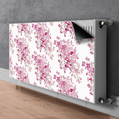 Magnet Heizkörperverkleidung Pinke blumen