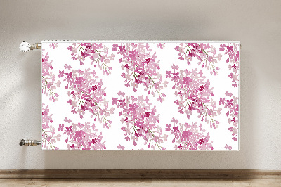 Magnet Heizkörperverkleidung Pinke blumen
