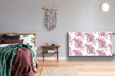 Magnet Heizkörperverkleidung Pinke blumen