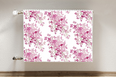 Magnet Heizkörperverkleidung Pinke blumen