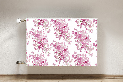 Magnet Heizkörperverkleidung Pinke blumen