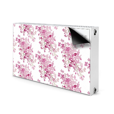 Magnet Heizkörperverkleidung Pinke blumen