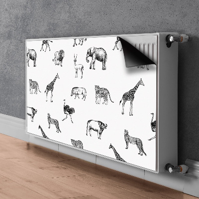 Magnet Heizkörperverkleidung Safari