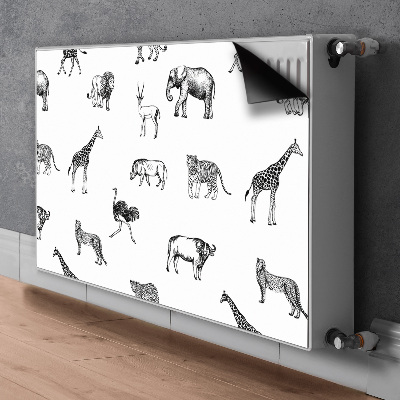 Magnet Heizkörperverkleidung Safari